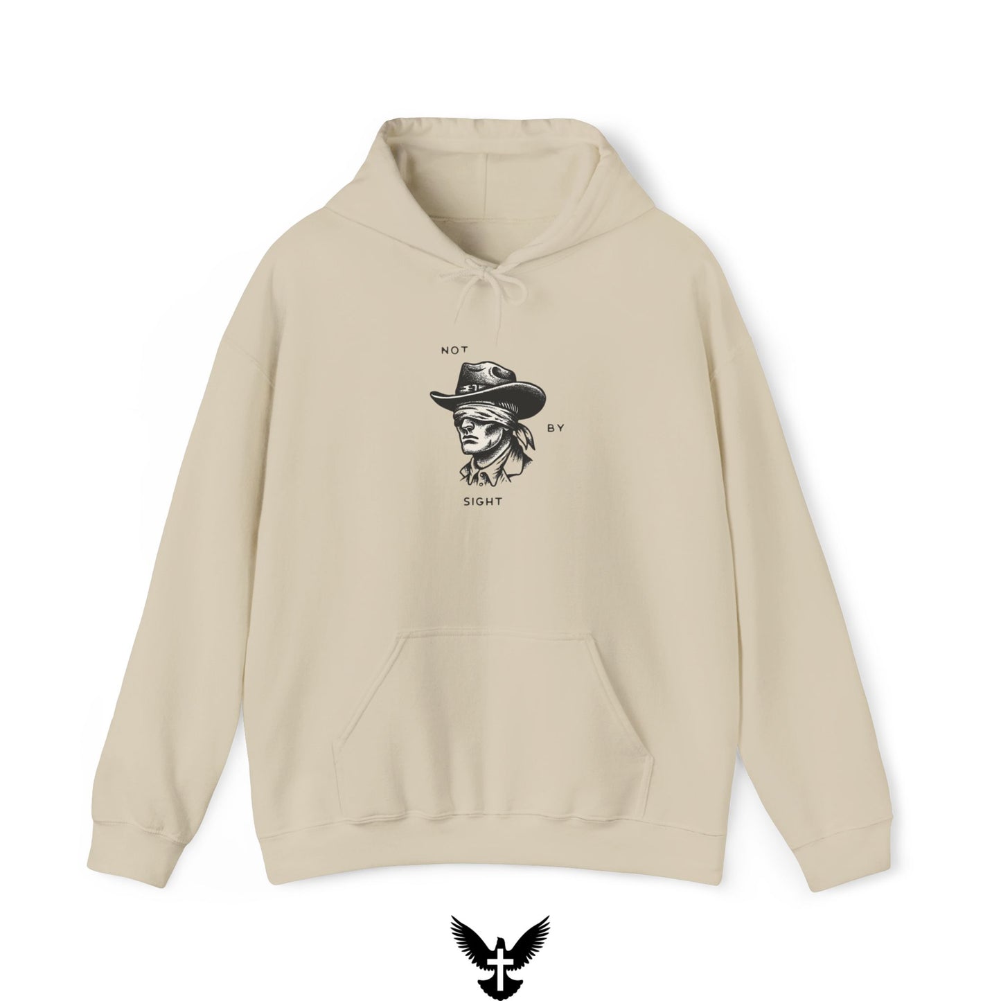 'Not by Sight' Unisex Hooded Sweatshirt
