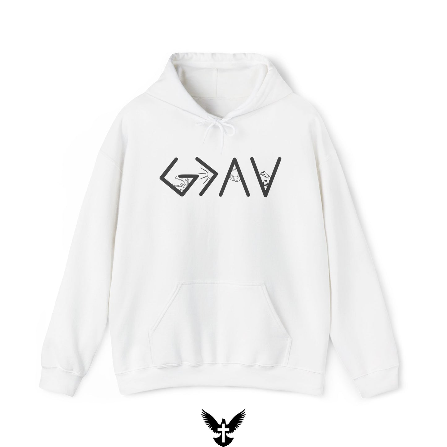 God is Greater Than the Highs and Lows Hoodie