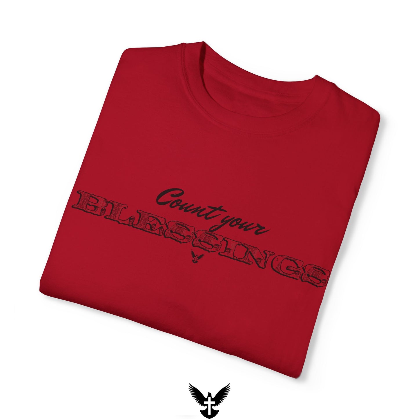 Count Your Blessings Unisex Comfort Colors T-Shirt
