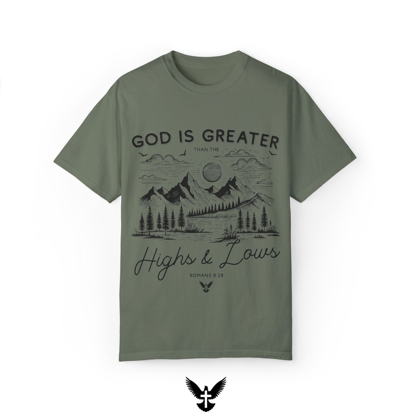 ‘God is Greater’ Unisex Comfort Colors T-shirt