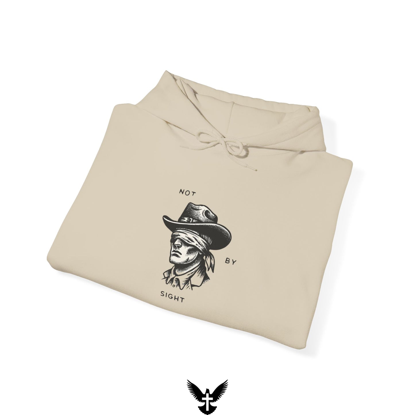 'Not by Sight' Unisex Hooded Sweatshirt