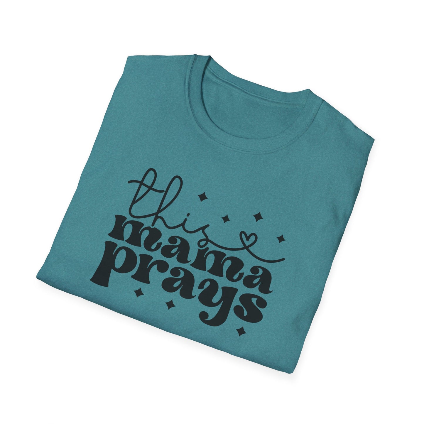 This Mama Prays Softstyle T-Shirt - Perfect Gift for Moms