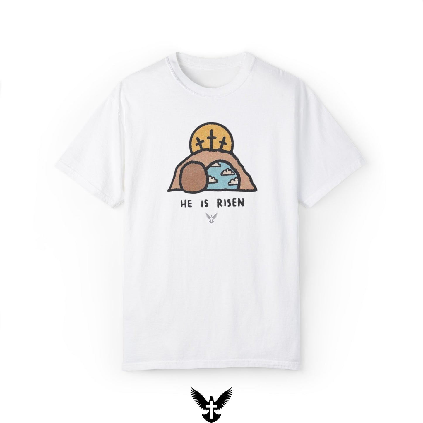 He is Risen Animated Unisex Comfort Colors T-shirt