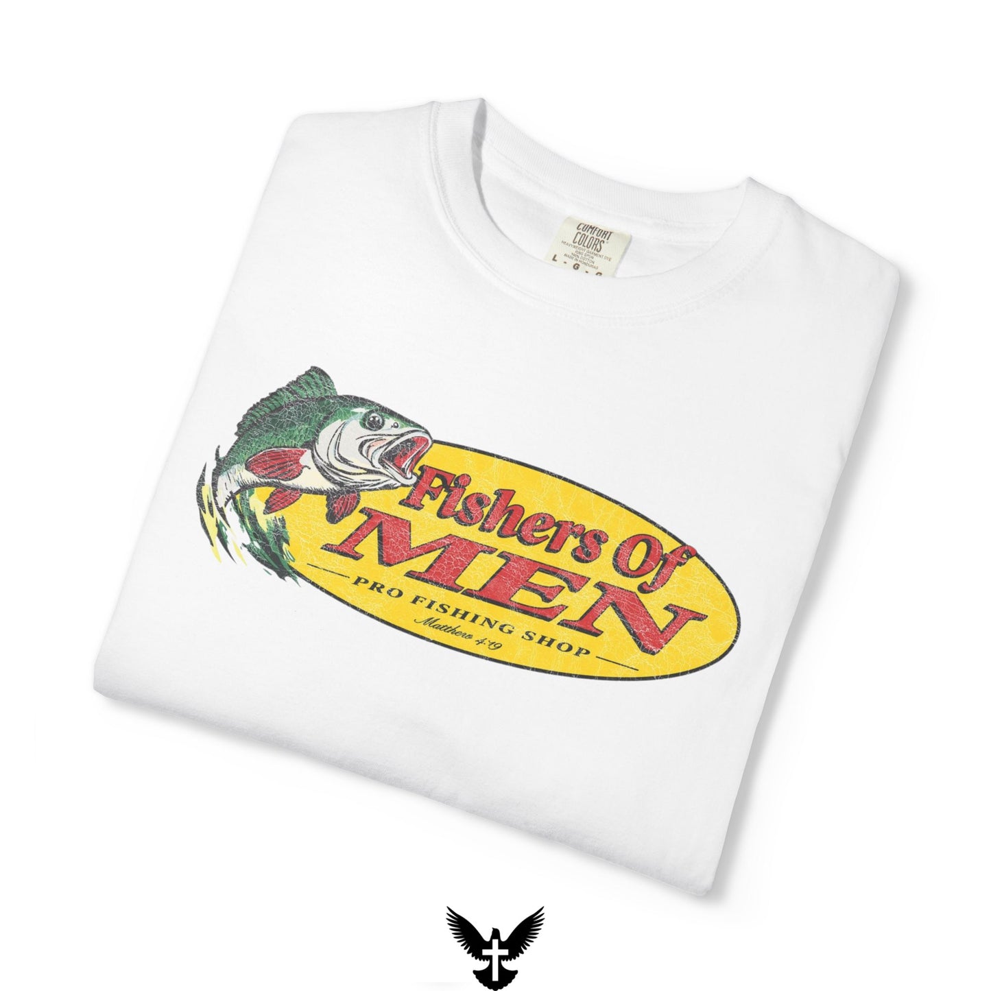Fishers of Men T-Shirt – Christian Fishing Graphic Tee Inspired by Matthew 4:19