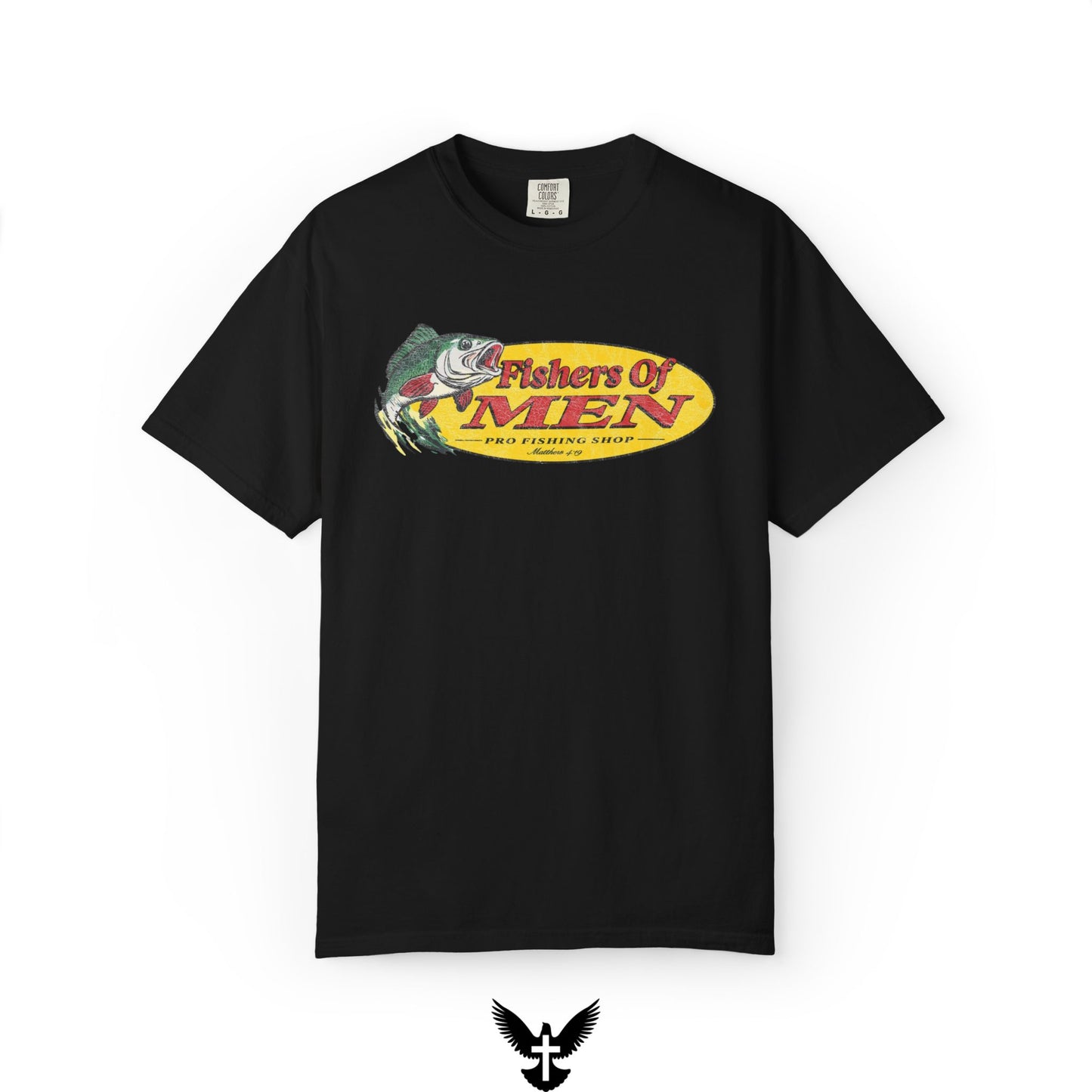 Fishers of Men T-Shirt – Christian Fishing Graphic Tee Inspired by Matthew 4:19