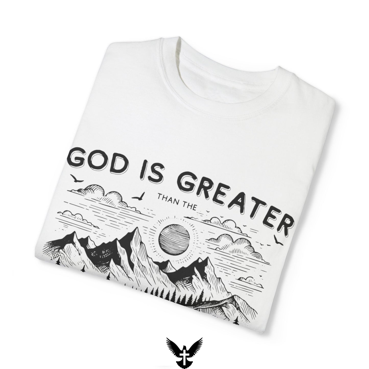‘God is Greater’ Unisex Comfort Colors T-shirt