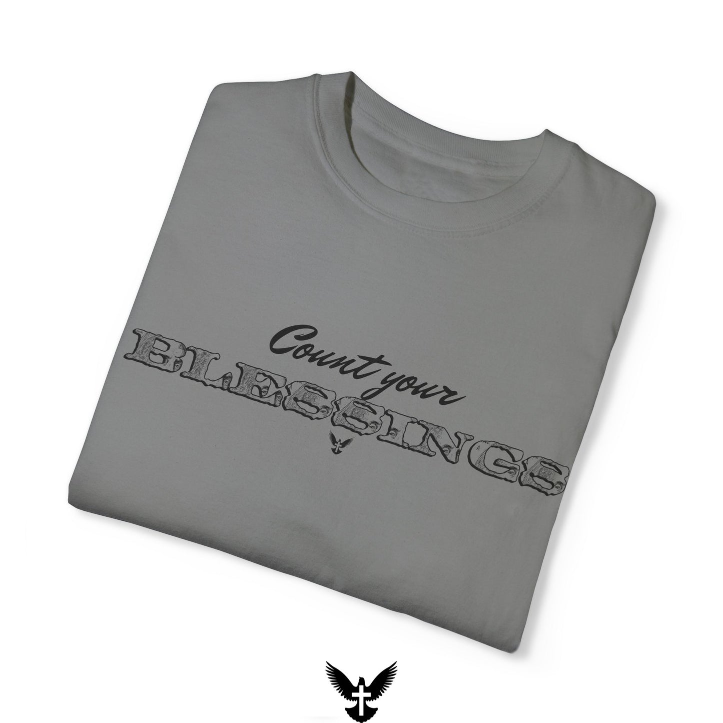 Count Your Blessings Unisex Comfort Colors T-Shirt