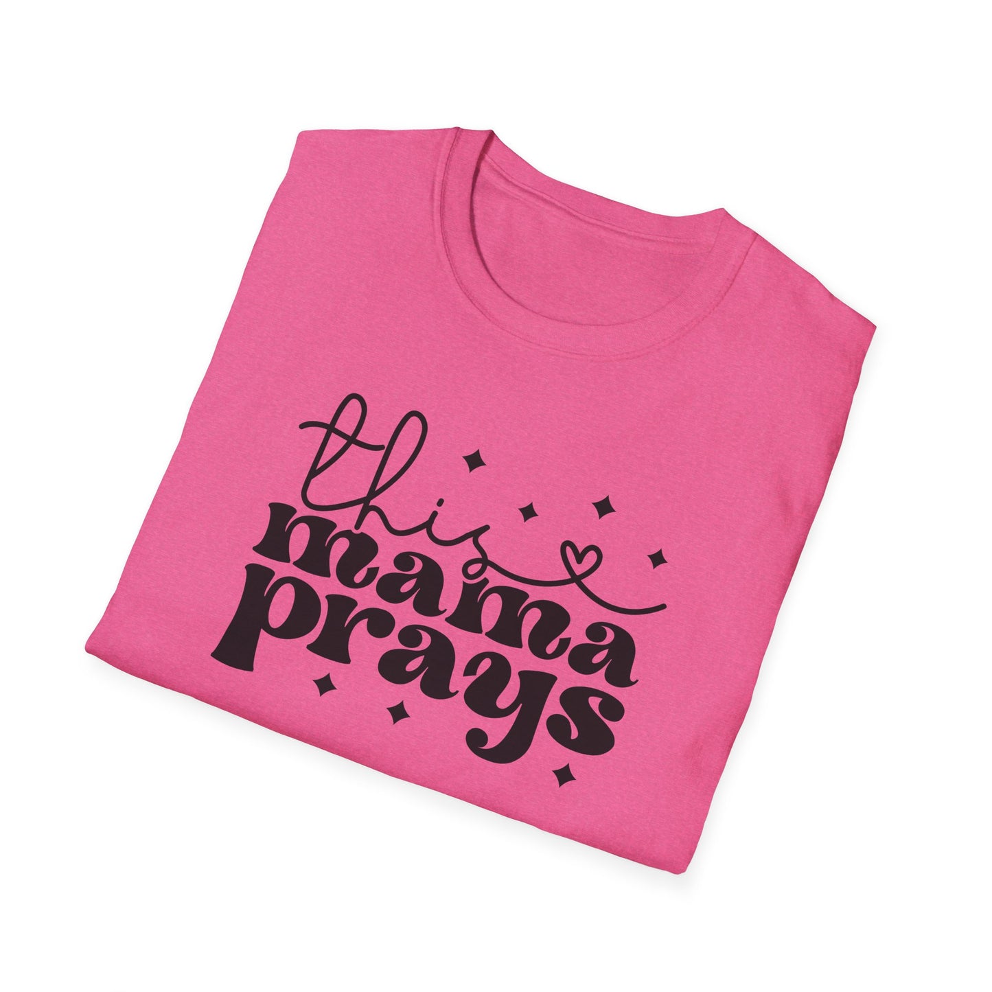 This Mama Prays Softstyle T-Shirt - Perfect Gift for Moms