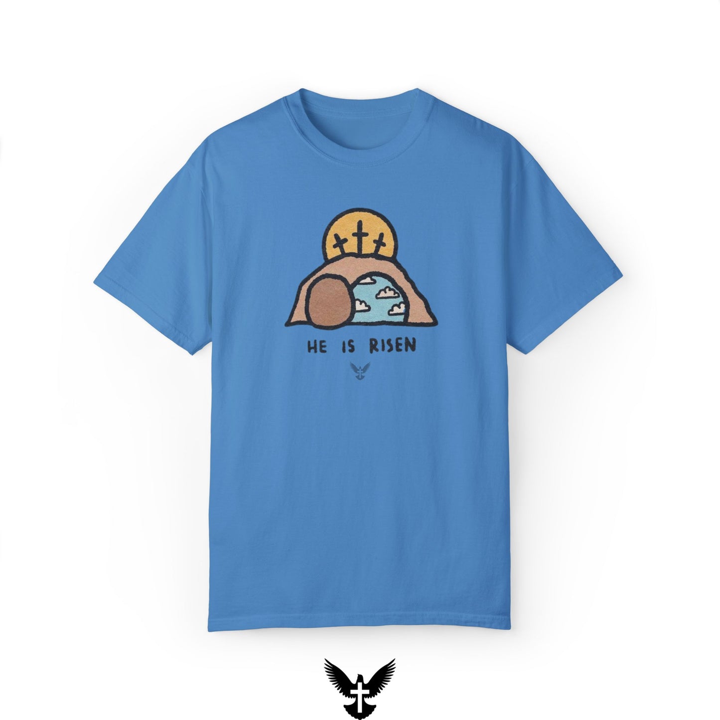 He is Risen Animated Unisex Comfort Colors T-shirt