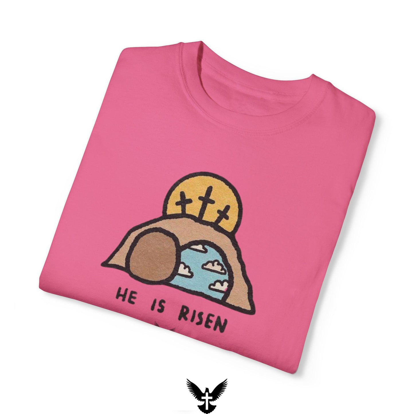 He is Risen Animated Unisex Comfort Colors T-shirt