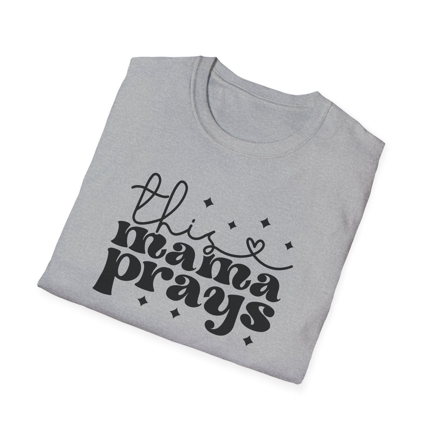 This Mama Prays Softstyle T-Shirt - Perfect Gift for Moms
