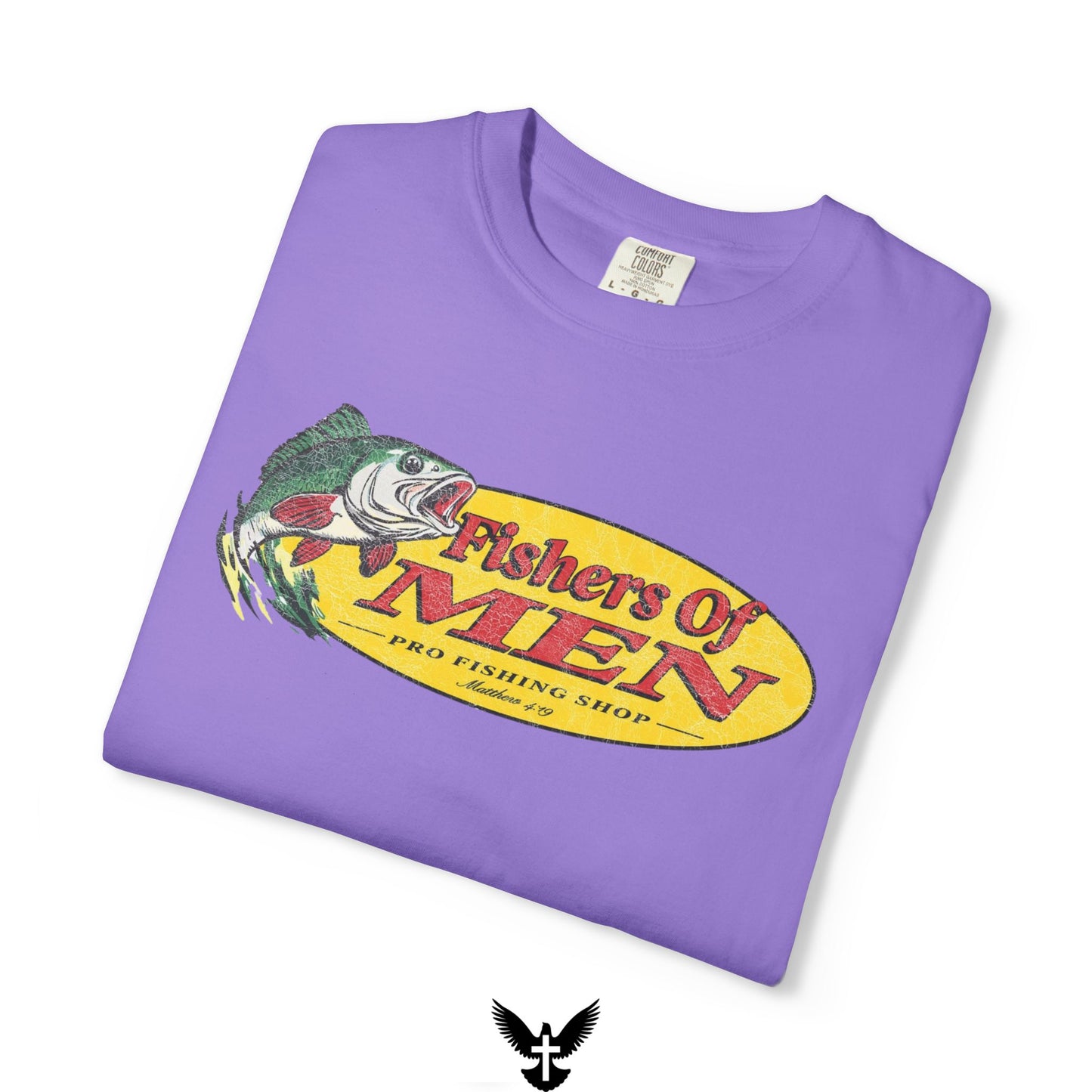 Fishers of Men T-Shirt – Christian Fishing Graphic Tee Inspired by Matthew 4:19