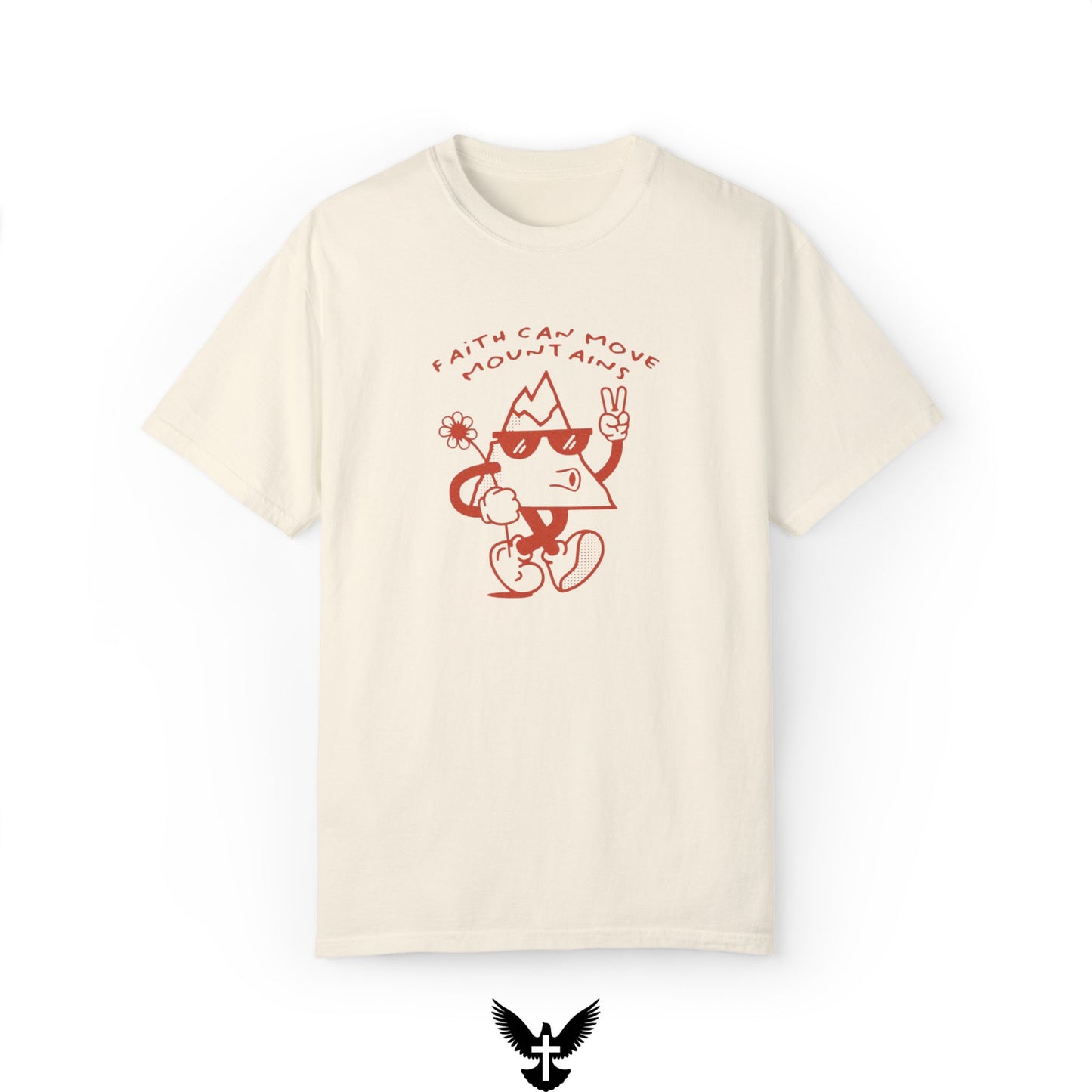 Faith Can Move Mountains Unisex Comfort Colors T-Shirt