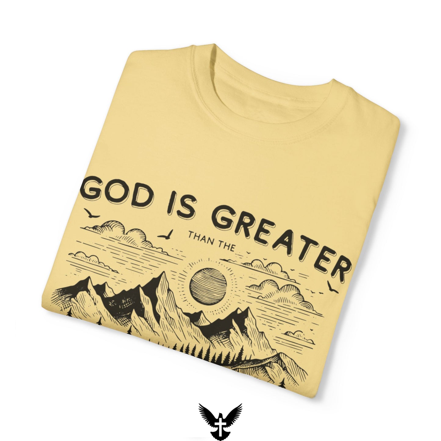 ‘God is Greater’ Unisex Comfort Colors T-shirt