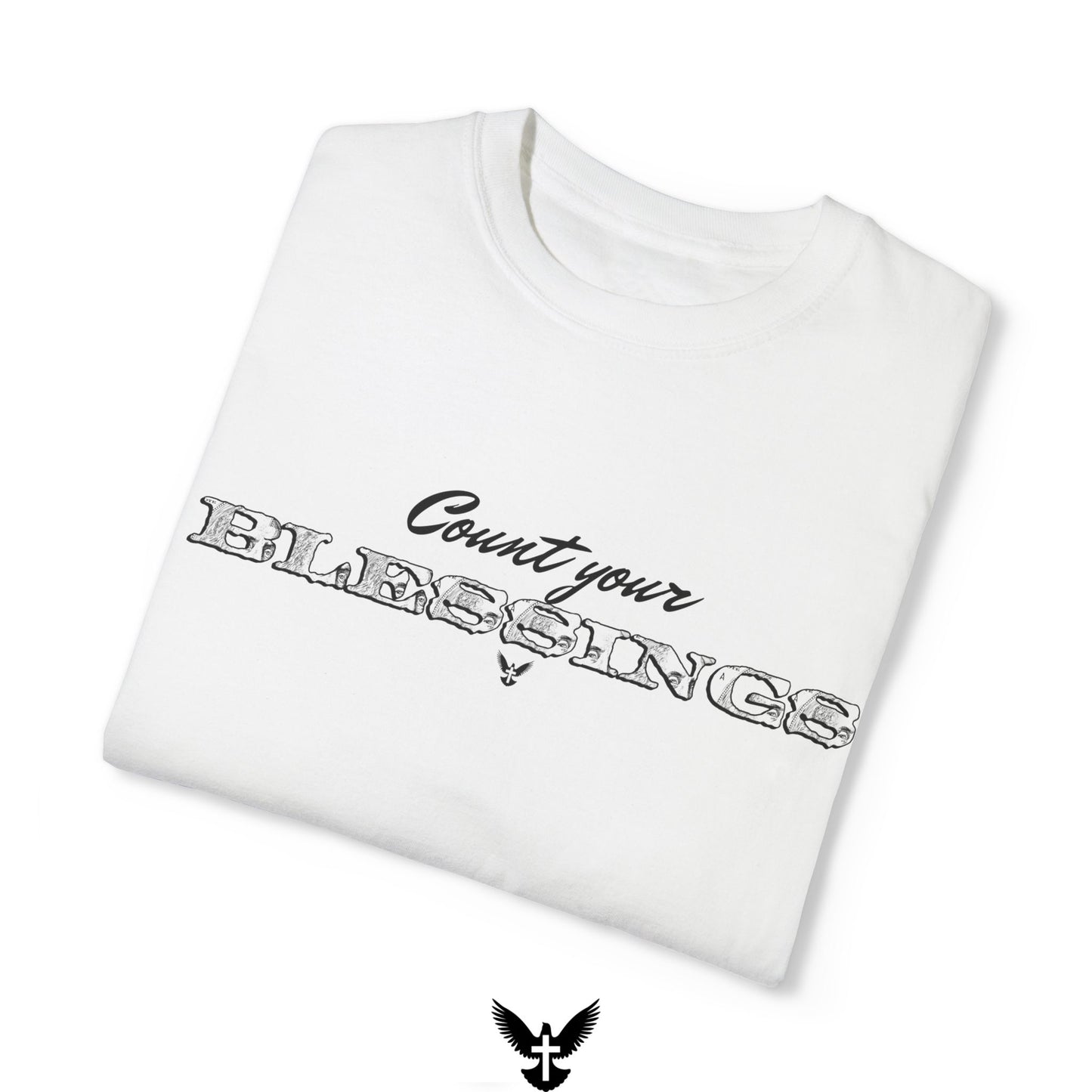 Count Your Blessings Unisex Comfort Colors T-Shirt