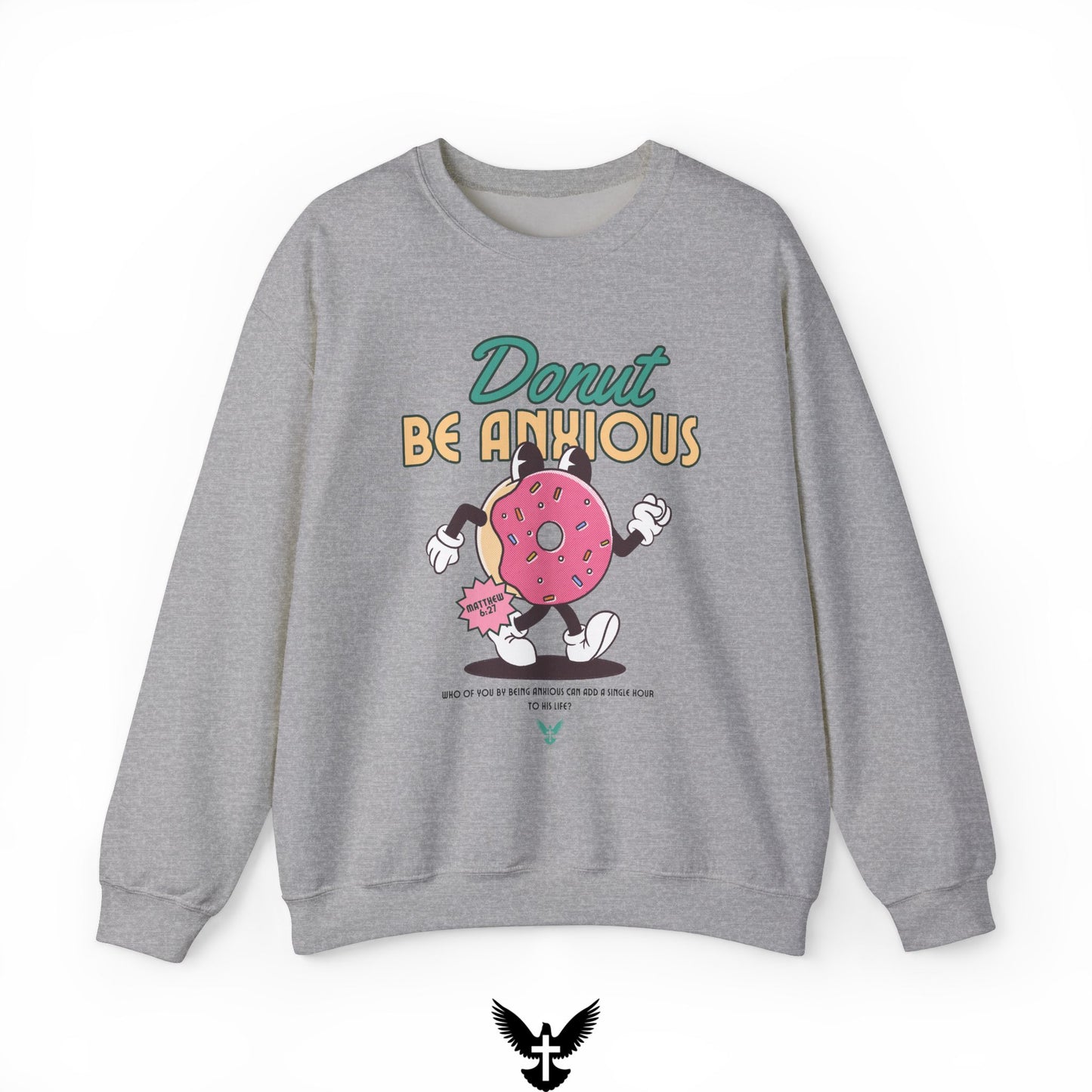 Donut be Anxious Unisex Crewneck Sweatshirt
