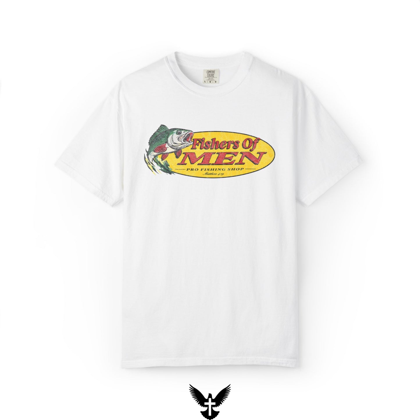 Fishers of Men T-Shirt – Christian Fishing Graphic Tee Inspired by Matthew 4:19