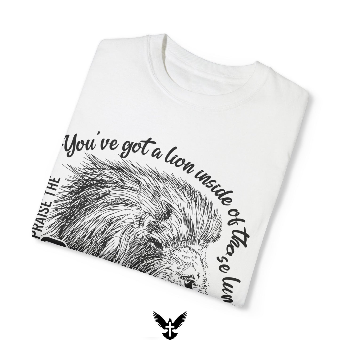 ‘Lion in those Lungs’ Unisex Comfort Colors T-shirt