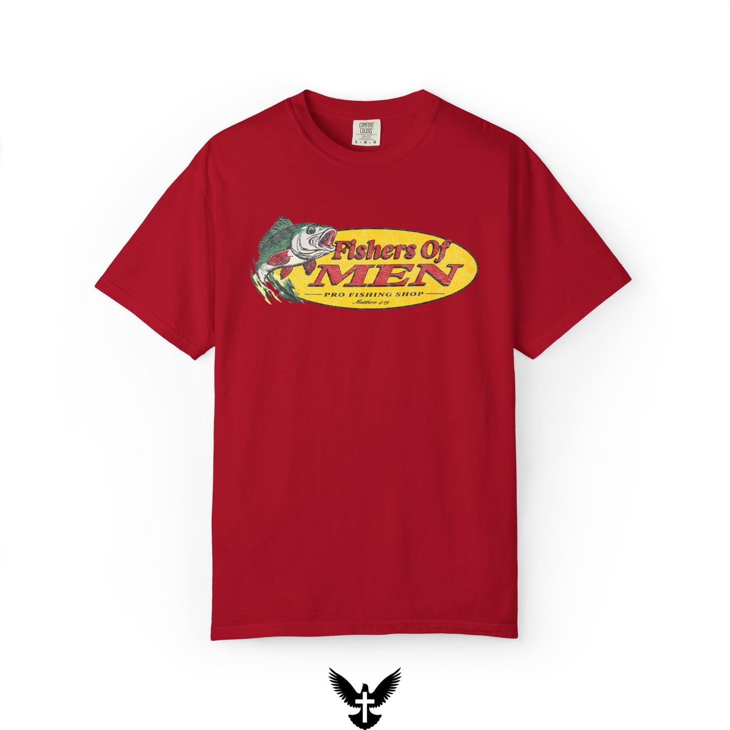 Fishers of Men T-Shirt – Christian Fishing Graphic Tee Inspired by Matthew 4:19