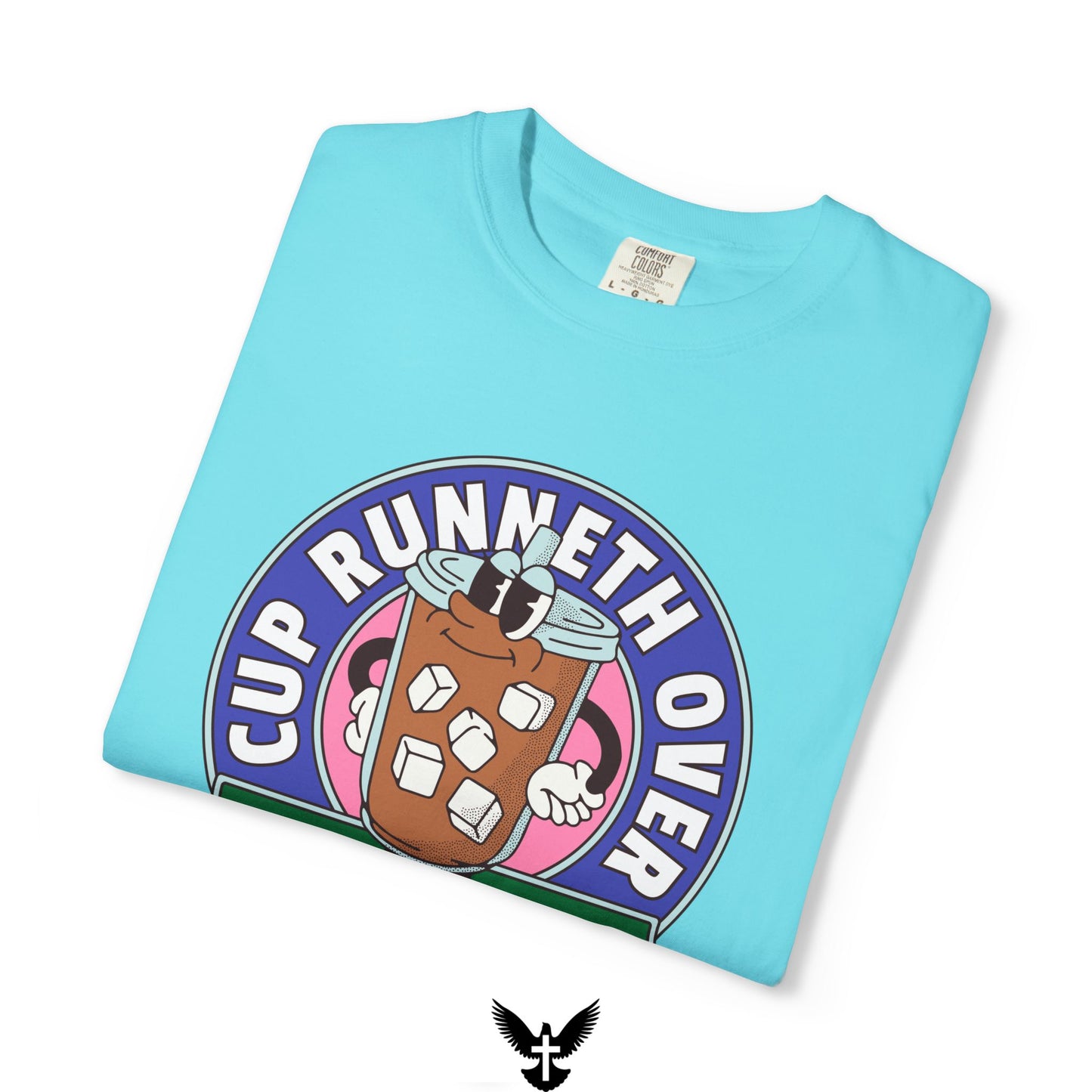 Cup Runneth Over Coffee Shop Tee