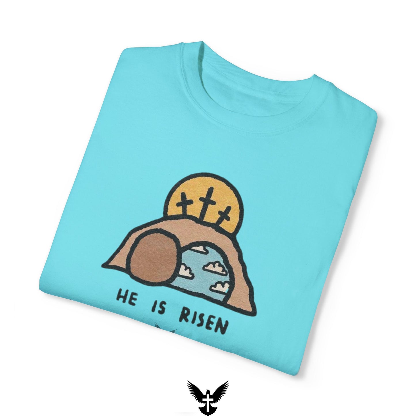 He is Risen Animated Unisex Comfort Colors T-shirt