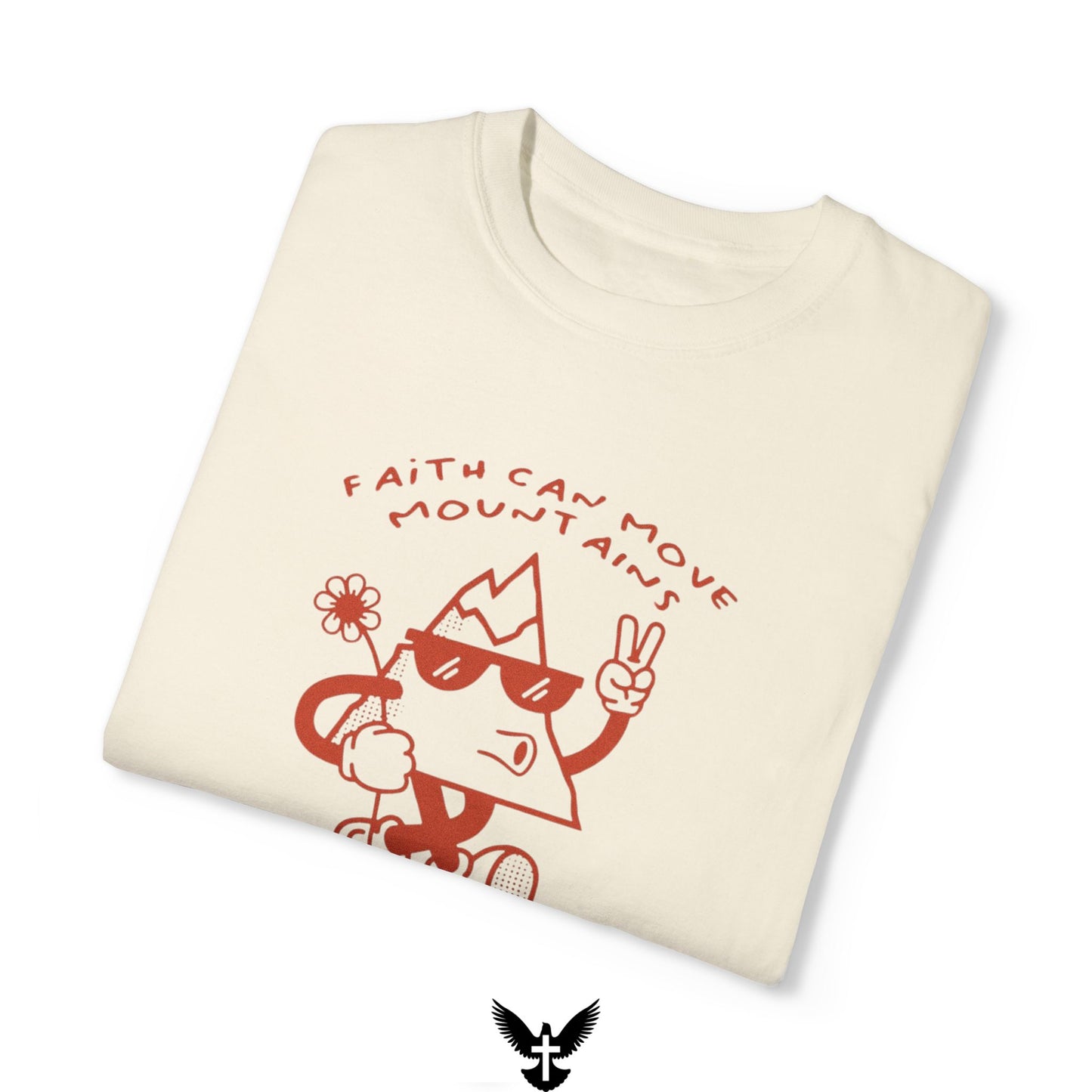 Faith Can Move Mountains Unisex Comfort Colors T-Shirt