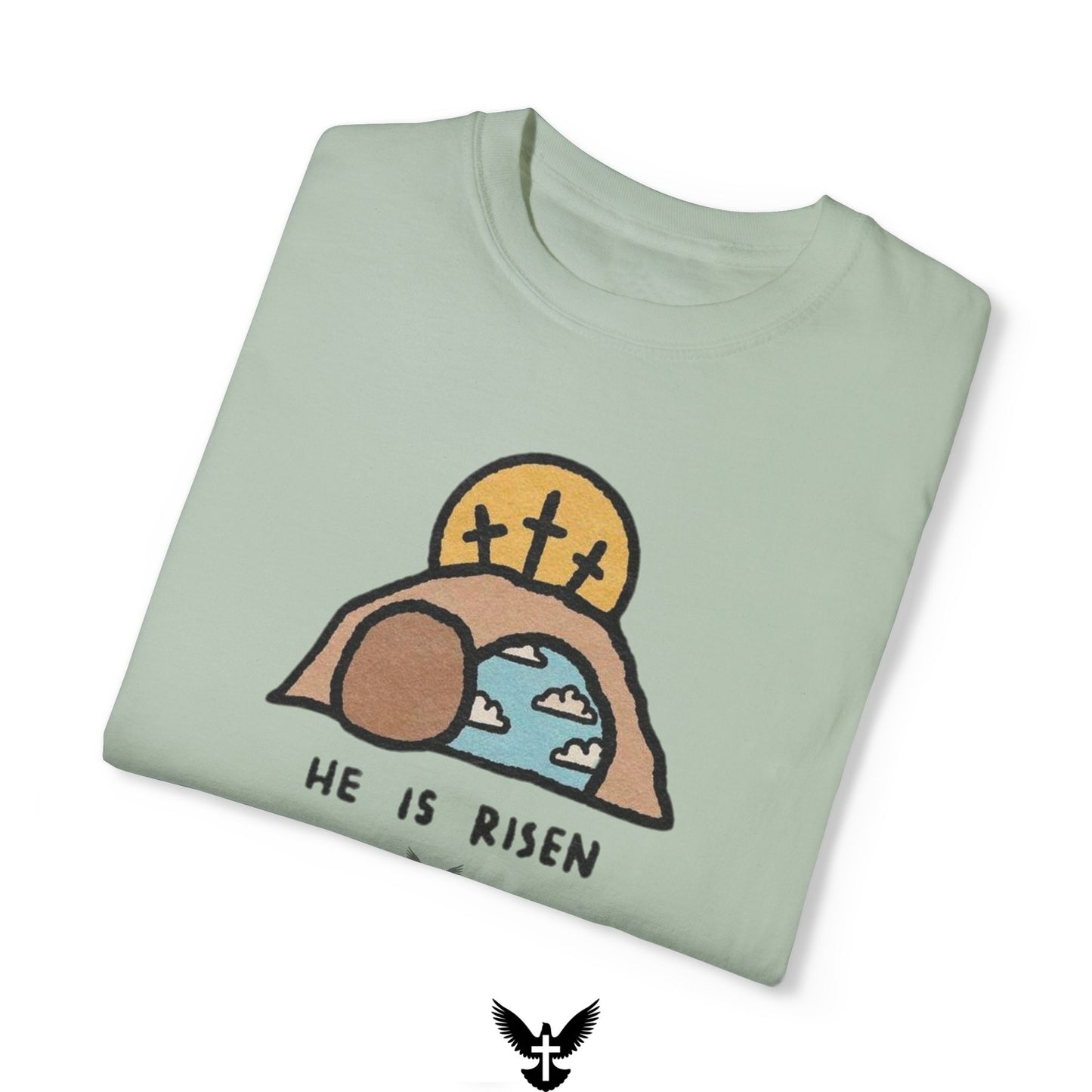 He is Risen Animated Unisex Comfort Colors T-shirt