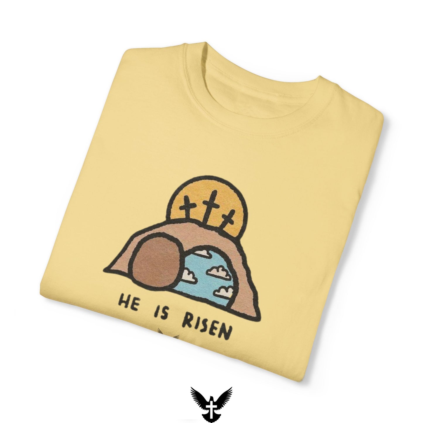 He is Risen Animated Unisex Comfort Colors T-shirt