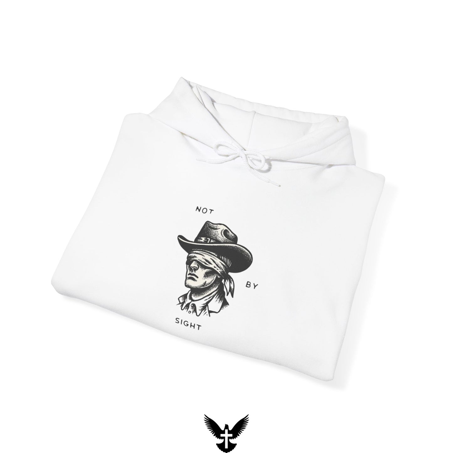 'Not by Sight' Unisex Hooded Sweatshirt