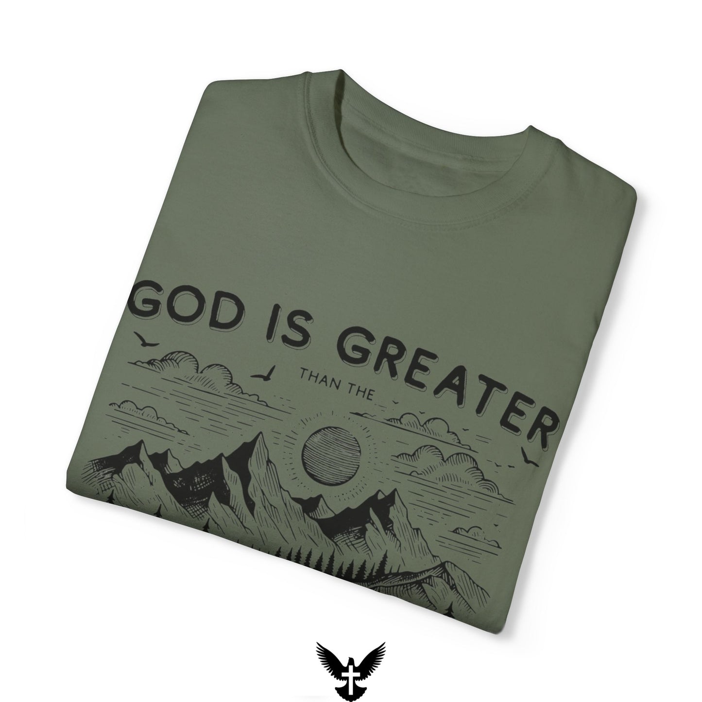‘God is Greater’ Unisex Comfort Colors T-shirt