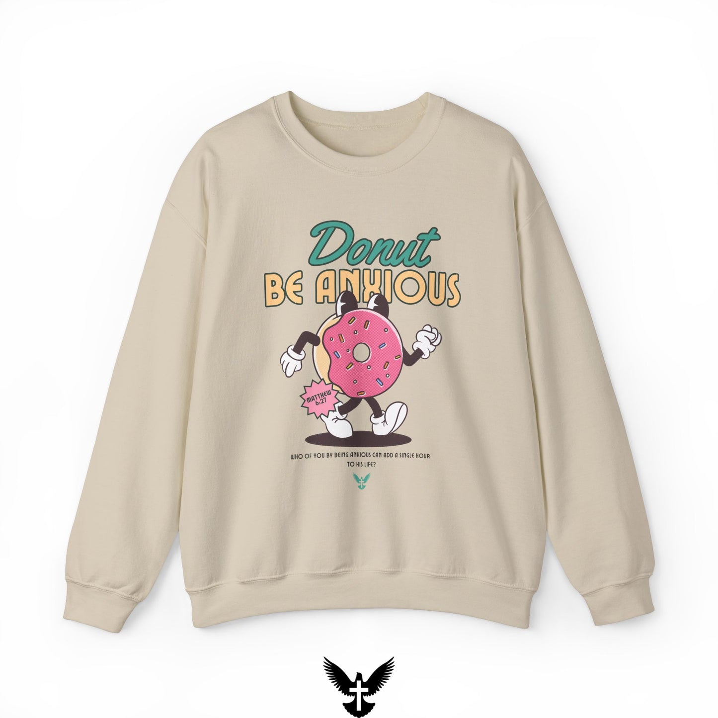 Donut be Anxious Unisex Crewneck Sweatshirt