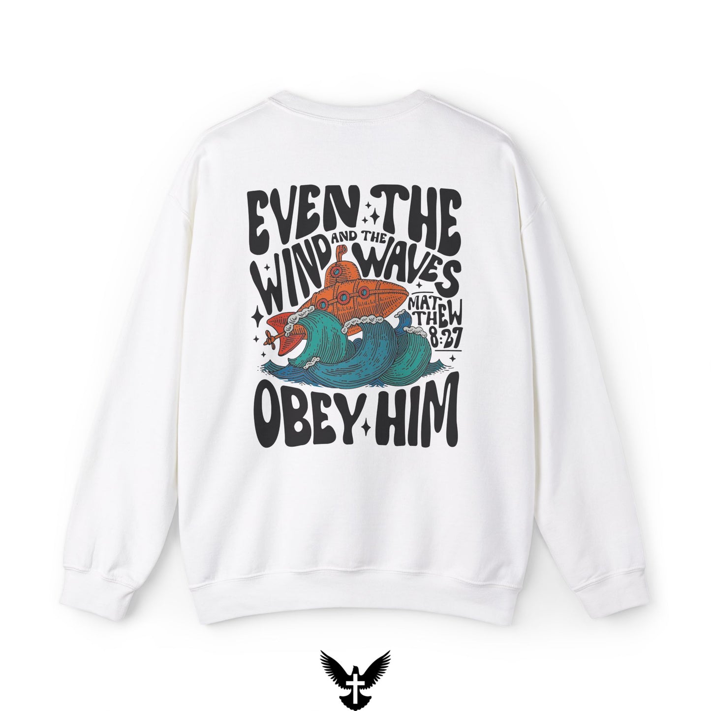 Wind and Waves Unisex Crewneck Sweatshirt