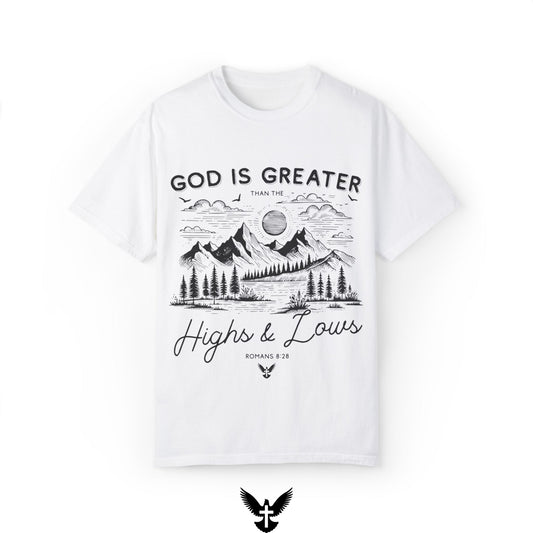 ‘God is Greater’ Unisex Comfort Colors T-shirt