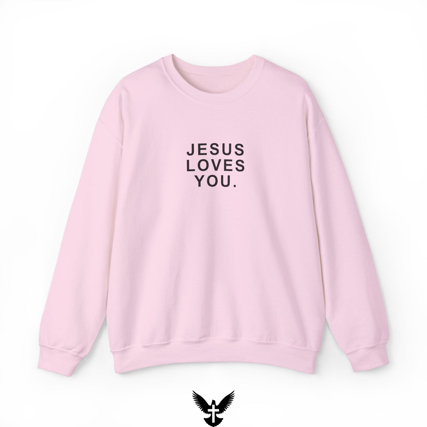 ‘Jesus Loves You’ Unisex Crewneck Sweatshirt