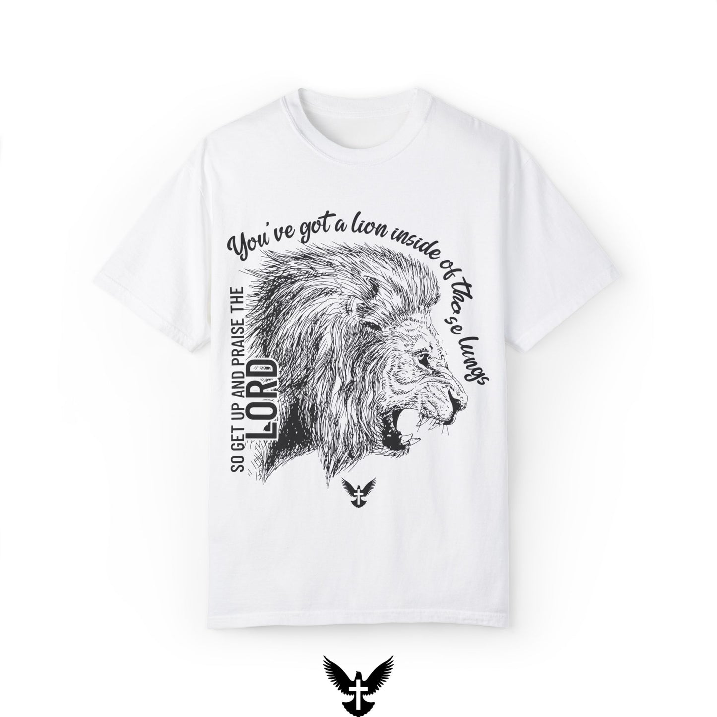 ‘Lion in those Lungs’ Unisex Comfort Colors T-shirt