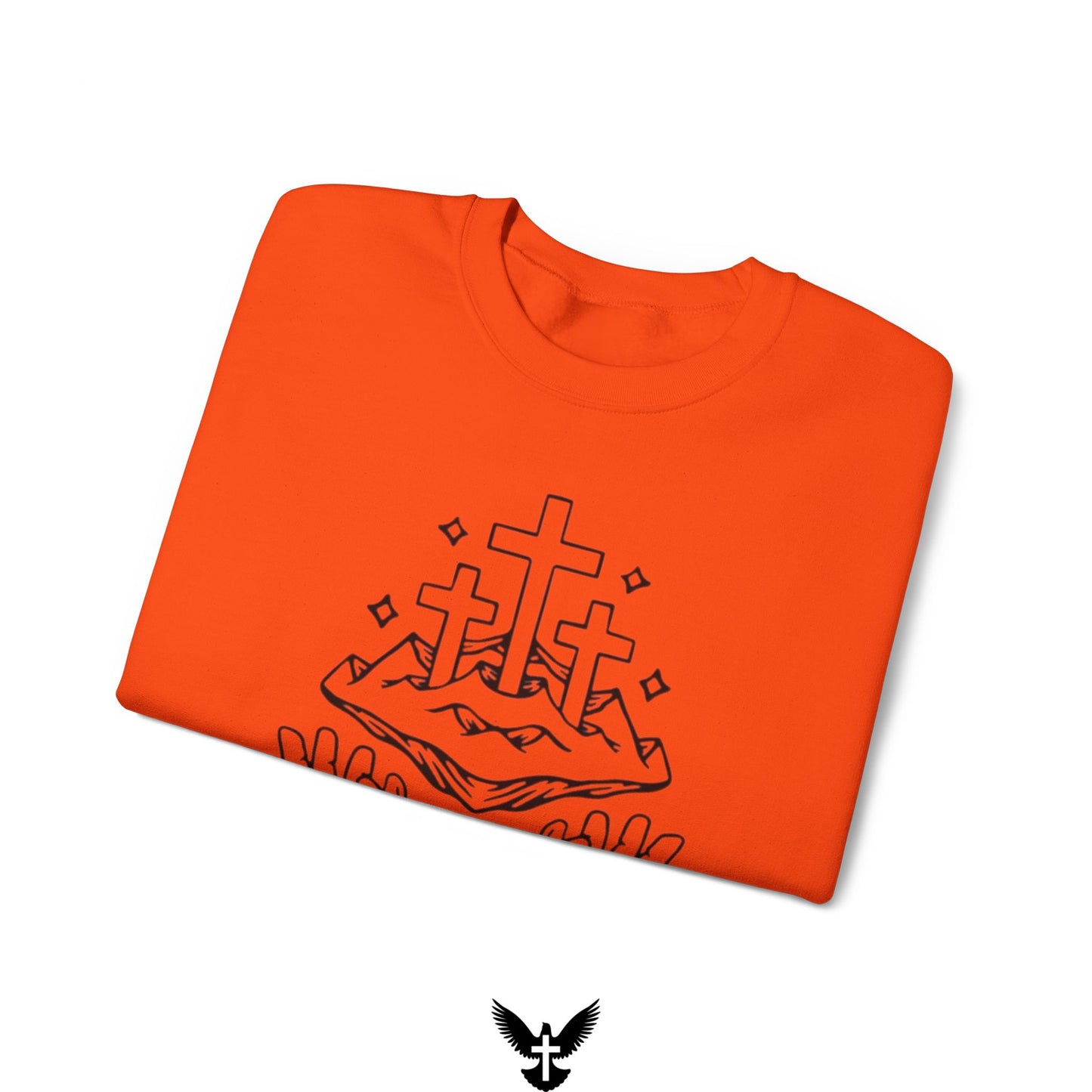 ‘On a Hill He Created’ Unisex Crewneck Sweatshirt