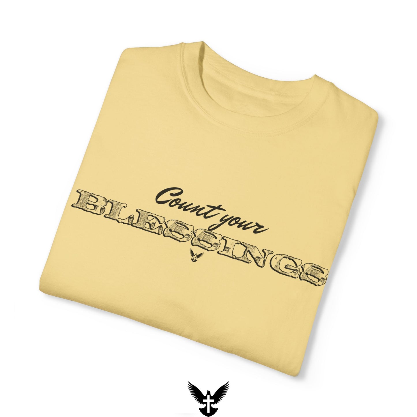 Count Your Blessings Unisex Comfort Colors T-Shirt