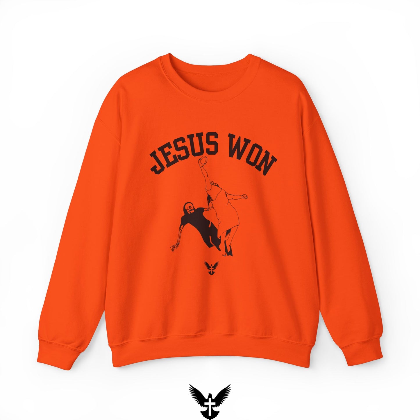 “The Catch” Jesus Won Unisex Crewneck Sweatshirt