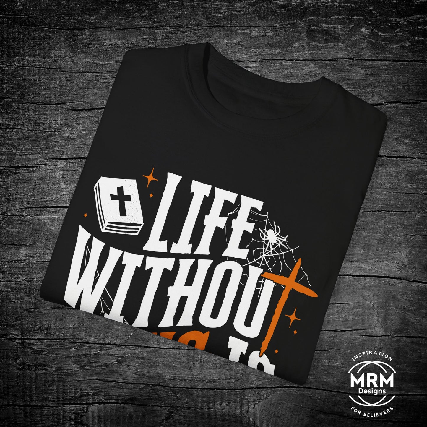 Life without Jesus Tee Black