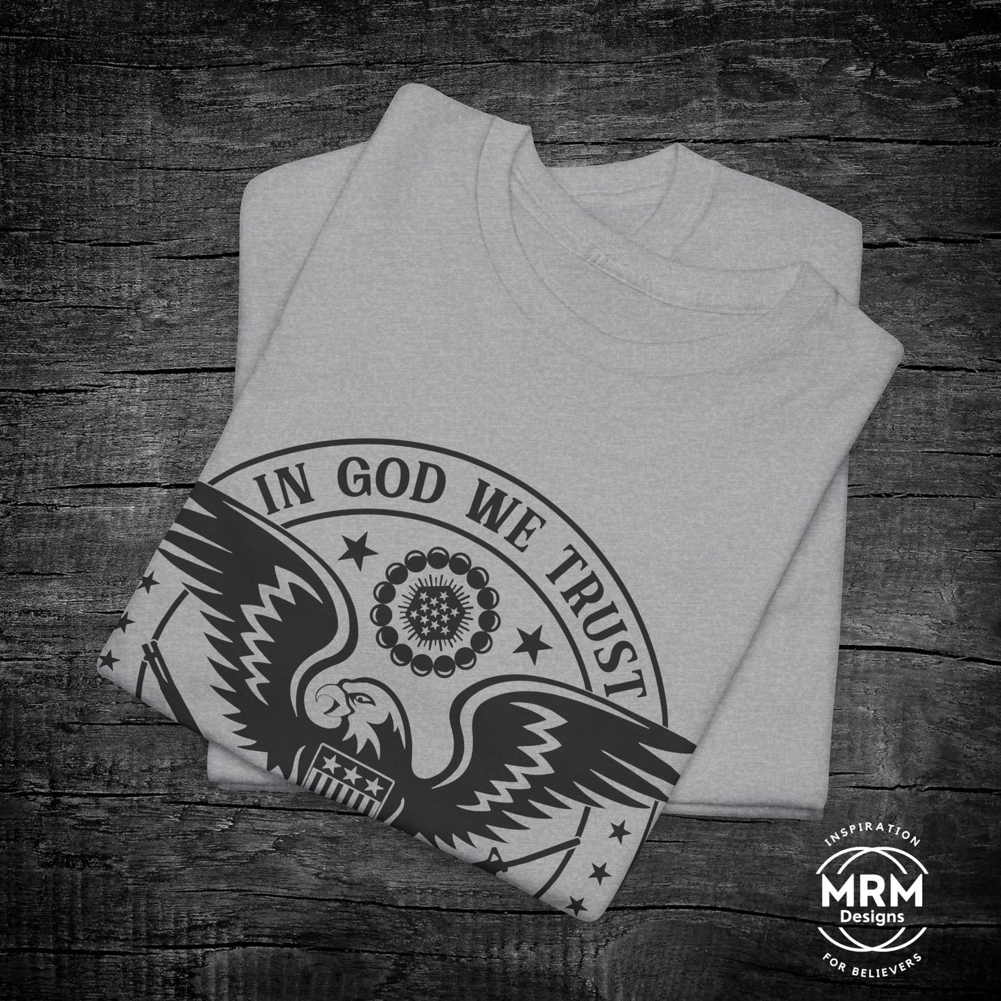 ‘In God we trust guns are just backup’ T-Shirt