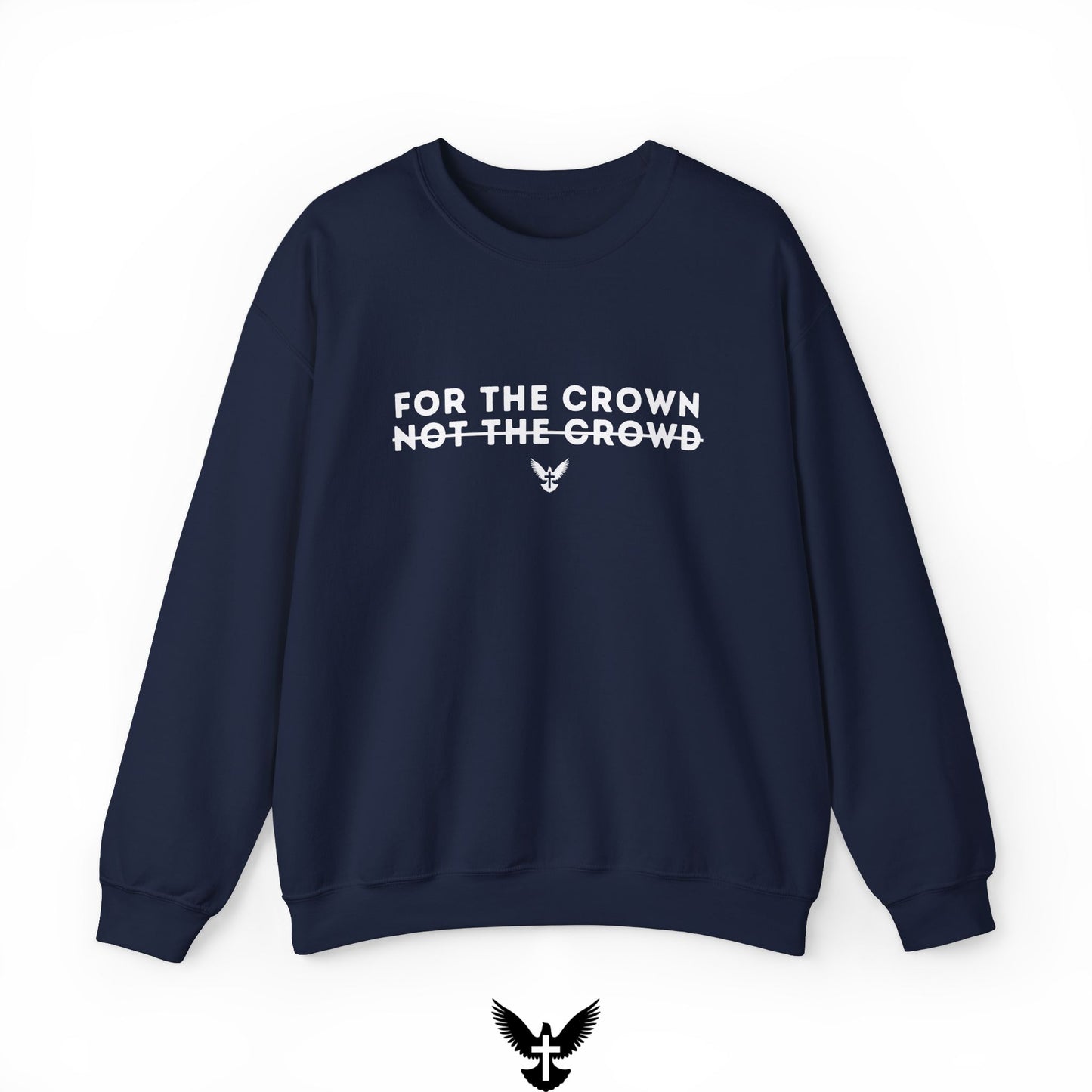 ‘For the Crown’ Unisex Crewneck Sweatshirt