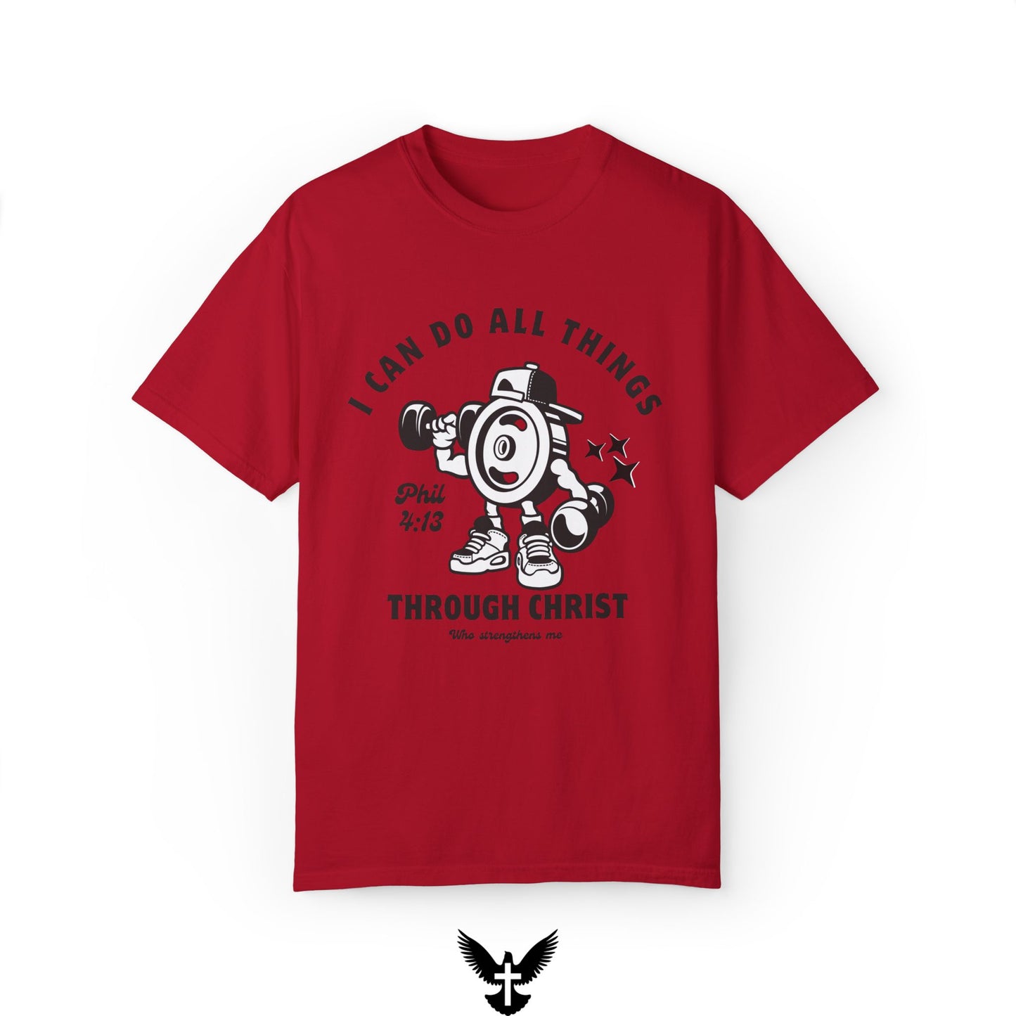Phillipians 4:13 Strong Man Tee