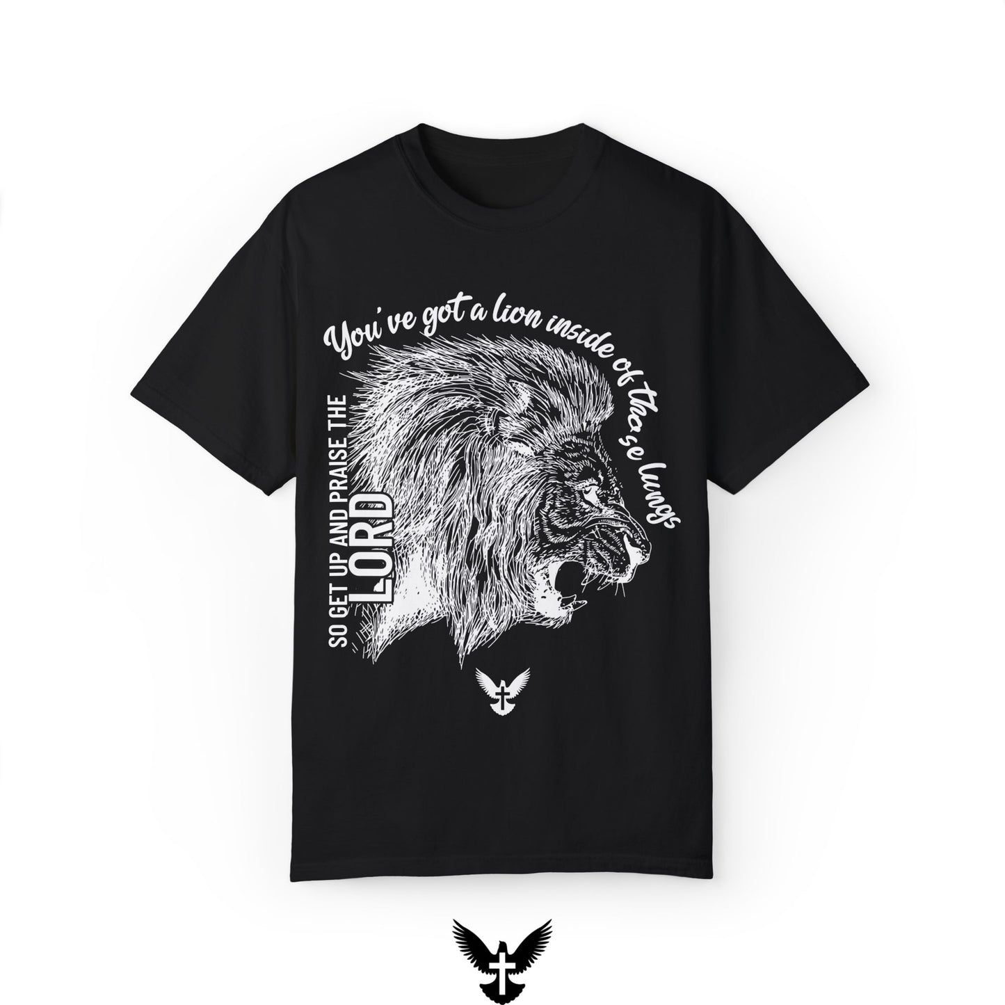 ‘Lion in those Lungs’ Unisex Comfort Colors T-shirt