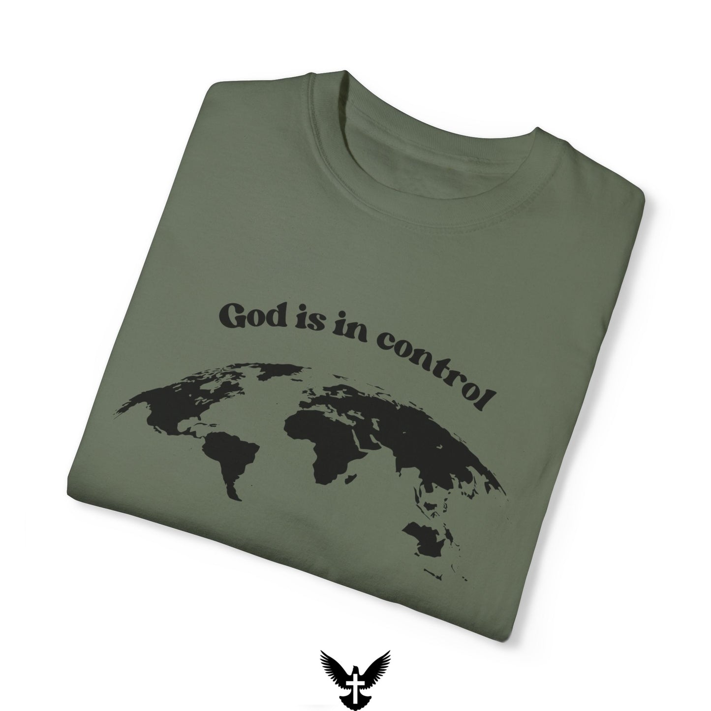God is in Control Tee
