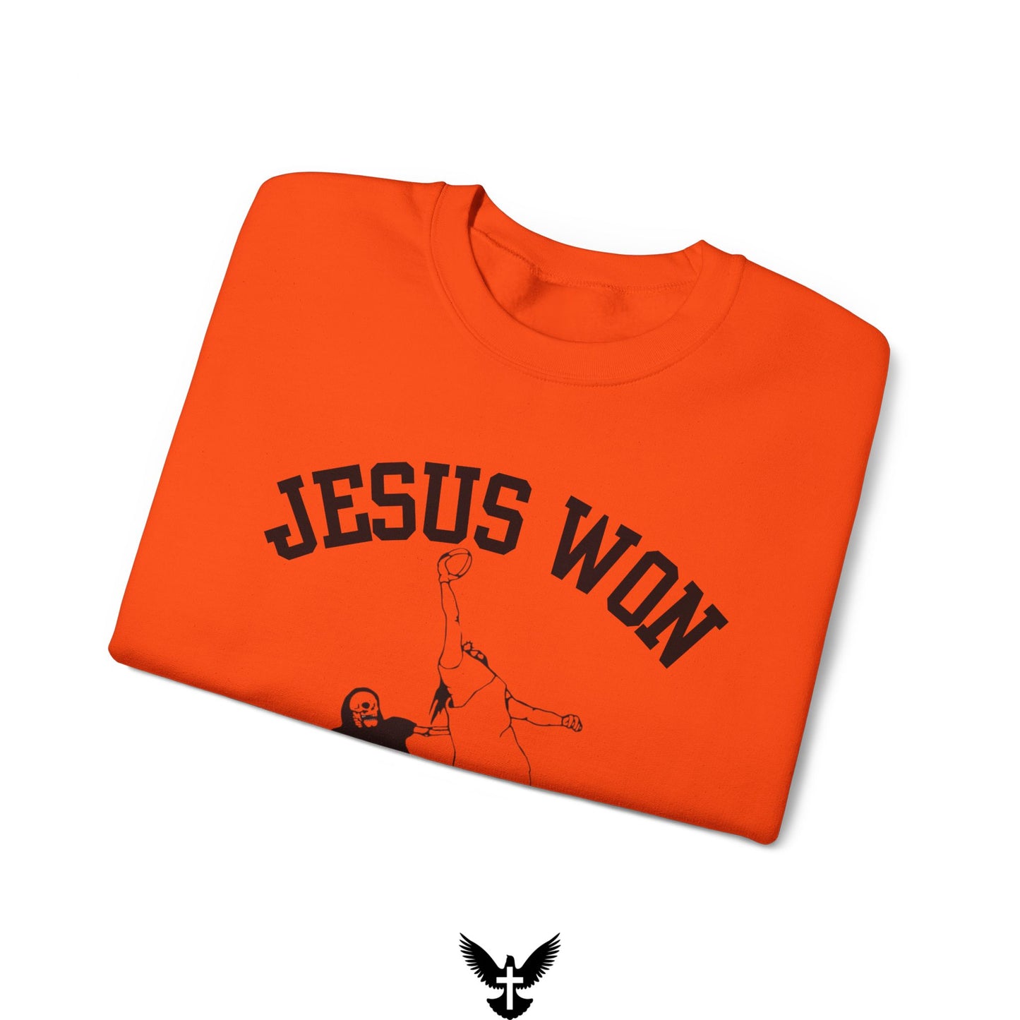 “The Catch” Jesus Won Unisex Crewneck Sweatshirt