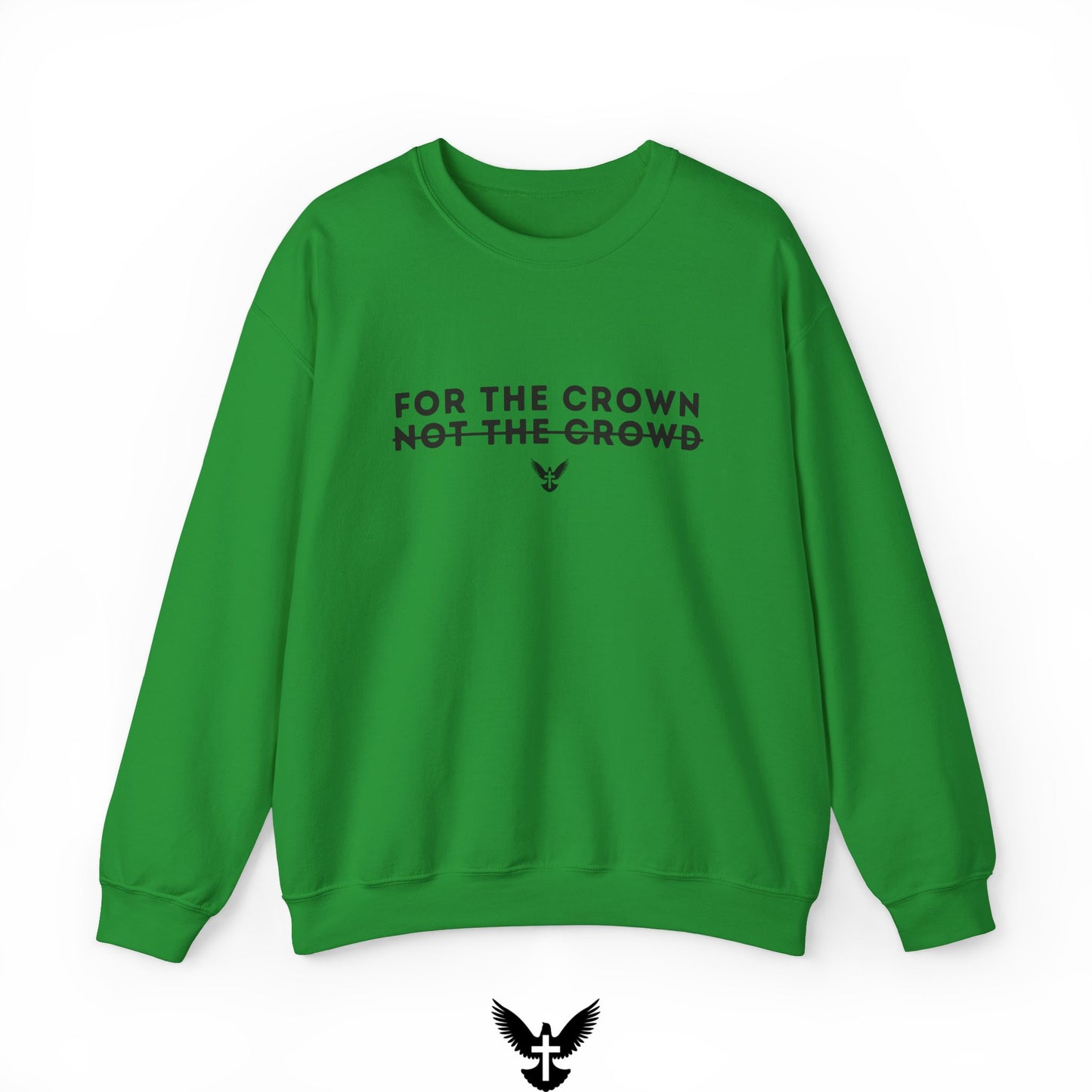 ‘For the Crown’ Unisex Crewneck Sweatshirt