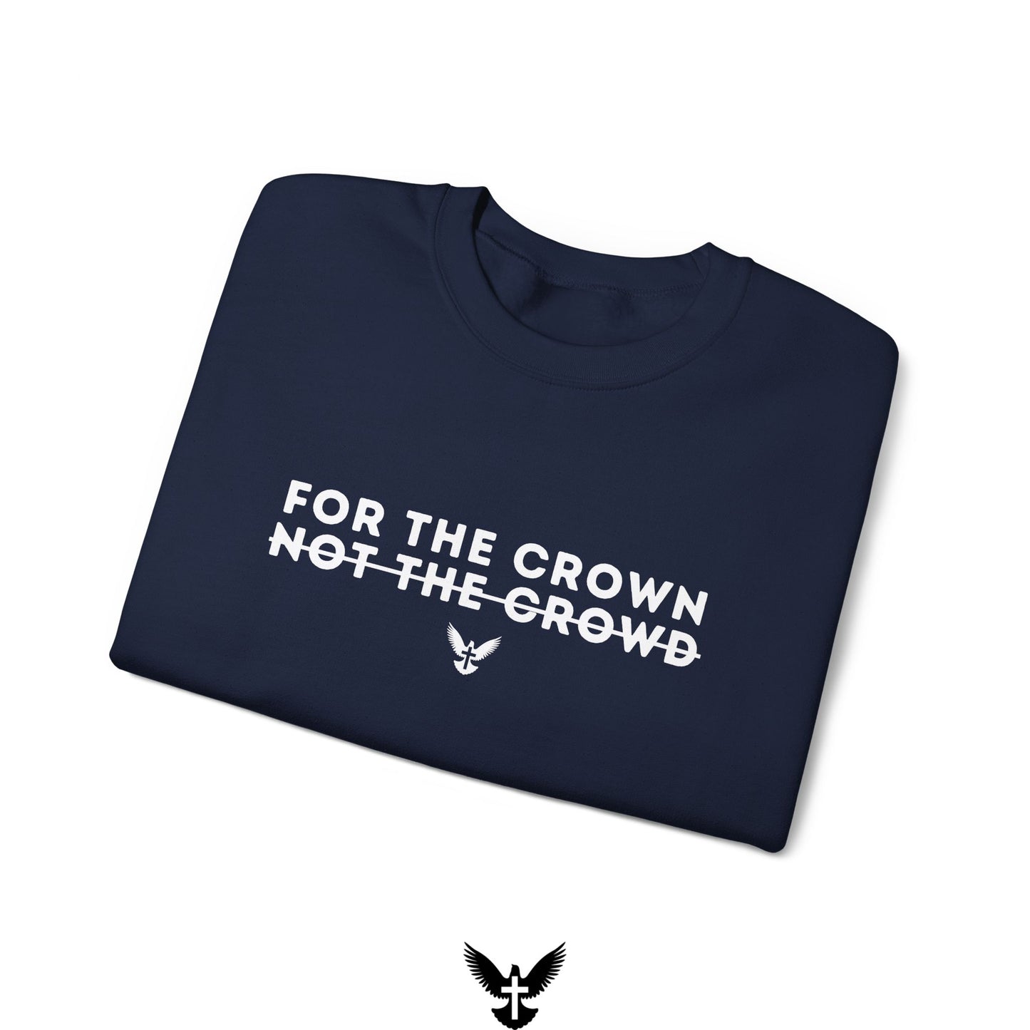 ‘For the Crown’ Unisex Crewneck Sweatshirt