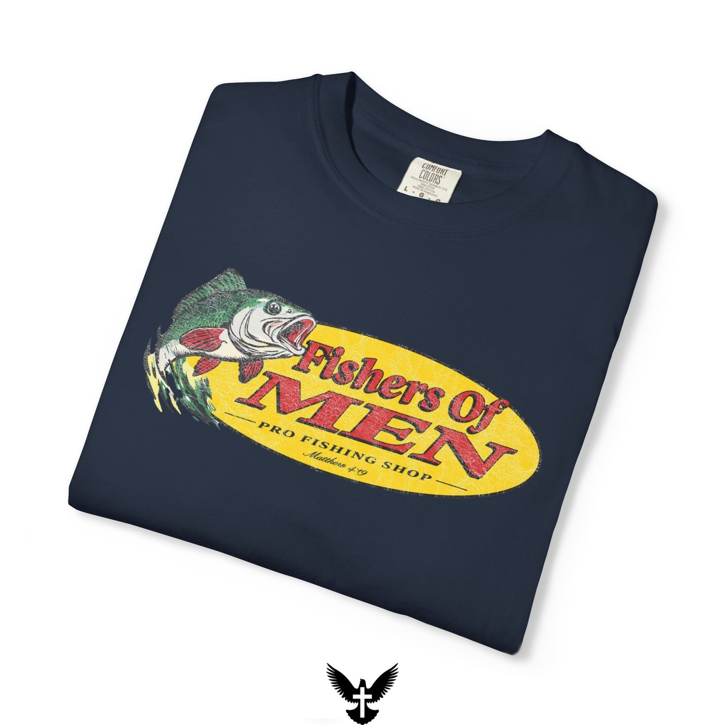 Fishers of Men T-Shirt – Christian Fishing Graphic Tee Inspired by Matthew 4:19
