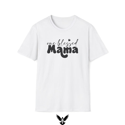 One Blessed Mama T-Shirt - Perfect Gift for Moms