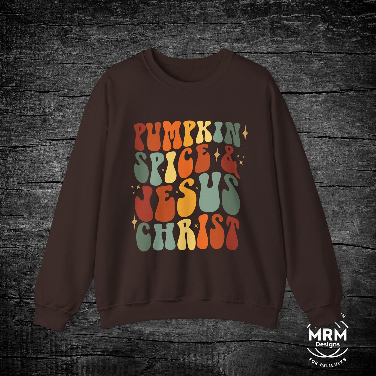 Pumpkin Spice and Jesus Christ Crewneck Sweatshirt